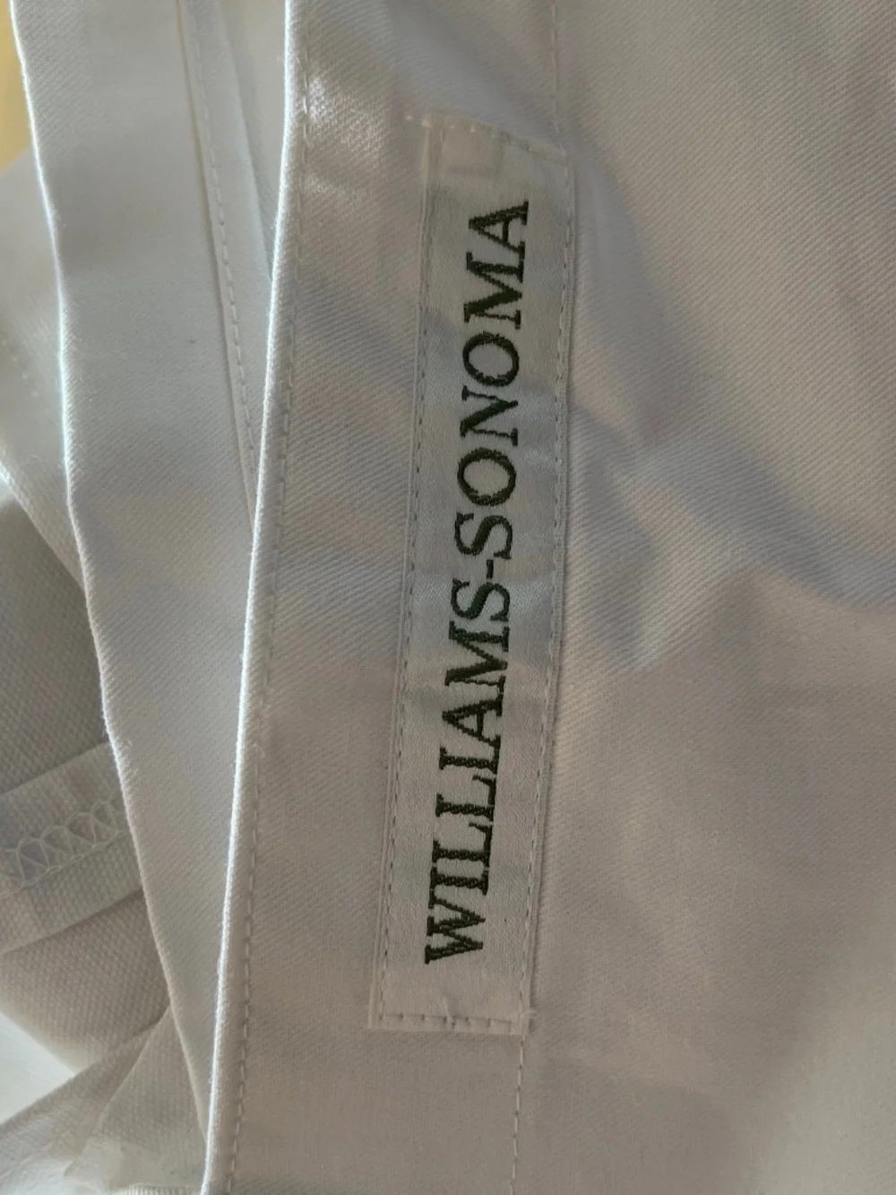 Vintage Original Williams Sonoma Chef Apron Circa 1980's